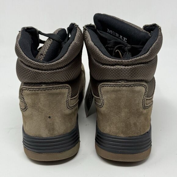 McRae Composite Toe 6” Hiker Work Boots Mens 10 M Brown Suede Lace Up EH